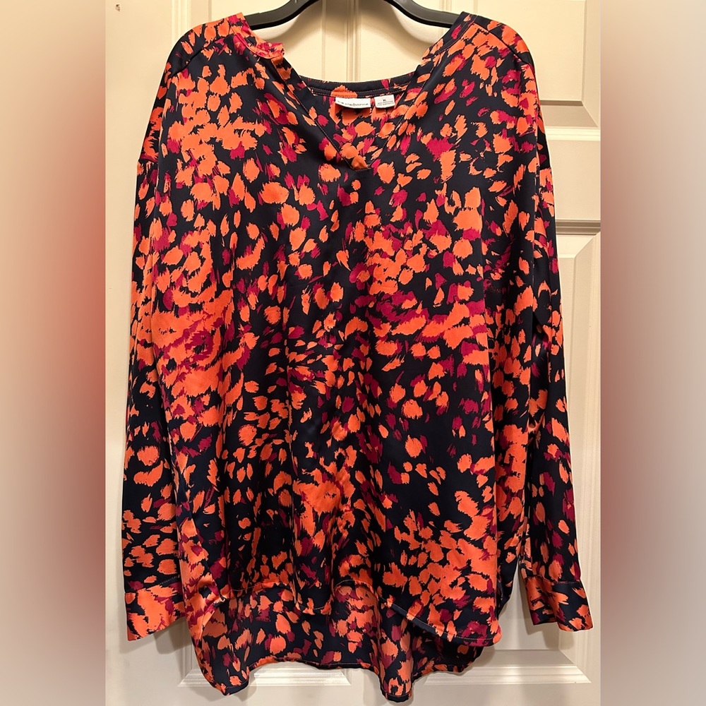 Liz Claiborne Women’s Long Sleeve Blouse Size XL